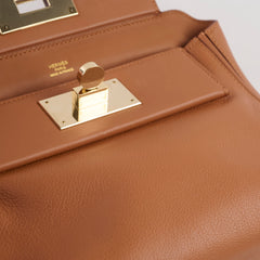 Hermes Mini 24/24 Evercolour Gold U Stamp