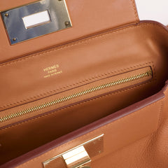 Hermes Mini 24/24 Evercolour Gold U Stamp