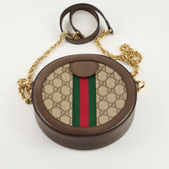Gucci Ophidia Round Mini Bag