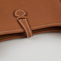 Hermes Evelyne TPM Mini Togo Gold GHW - K Stamp