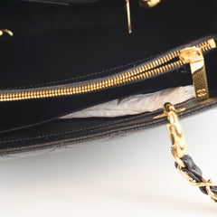 Chanel Caviar GST Grand Shopping Tote Black