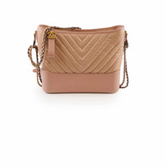 Chanel Pink Chevron Medium Gabrielle Bag