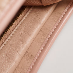 Chanel Pink Chevron Medium Gabrielle Bag