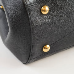Louis Vuitton Montaigne MM Black Empreinte