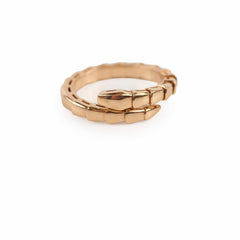 Bulgari Serpenti Ring Rose Gold Size XXL