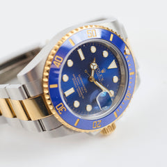 Rolex Submariner Two Tone 116613LB "Bluesy" 40mm Watch