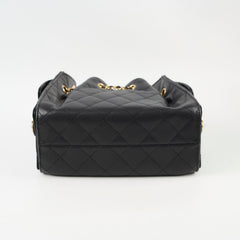 Chanel Mini 25 Black Caviar