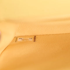 Chanel Lambskin Mini Rectangular Iridescent Rainbow Hardware Pink