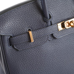 Hermès Birkin 25 Blue RGHW - D Stamp