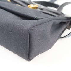 Hermes Herbag 31 Black GHW Z stamp