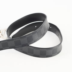 Louis Vuitton Initiales 30 MM Reversible Belt Damier Graphite