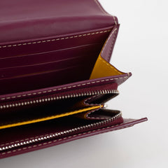 Goyard Varenne Burgundy Long Wallet