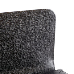 Chanel Vintage 24k Caviar Kelly Top Handle Black
