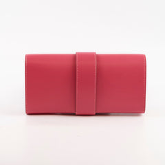 Hermès Medor 23 Tadelakt Rose Lipstick Clutch - T Stamp