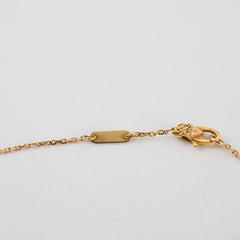 Van Cleef & Arpels Sweet Alhambra Mother Of Pearl MOP Yellow Gold Necklace