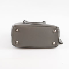 Prada Saffiano Galleria Mini Tote Grey