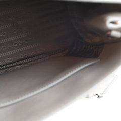 Prada Saffiano Galleria Mini Tote Grey