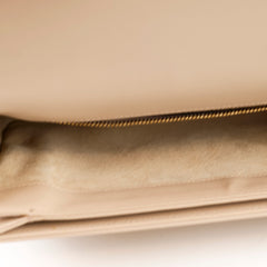 Saint Laurent Universite Flap Bag Beige