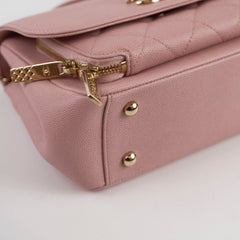 Chanel Caviar Buisness Affinity Small Light Pink