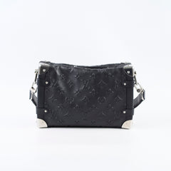 Louis Vuitton Side Trunk MM Black Leather