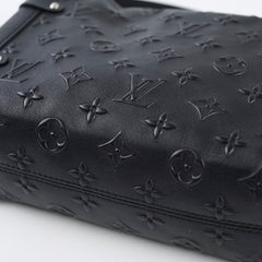Louis Vuitton Side Trunk MM Black Leather