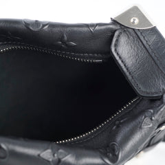 Louis Vuitton Side Trunk MM Black Leather