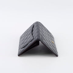 Chanel Long Wallet Caviar Black