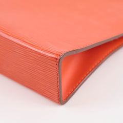 Louis Vuitton Orange Epi Toiletry 26
