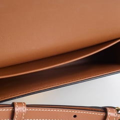 Celine Triomphe Shoulder Bag Brown