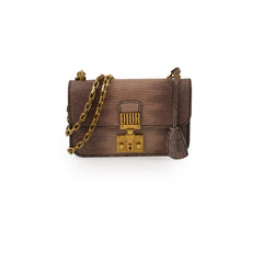 Dior DiorAddict Chain Bag Lizard