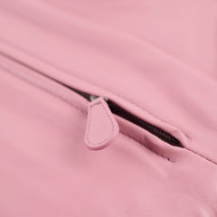 Bottega Veneta Woven Clutch Dusty Pink