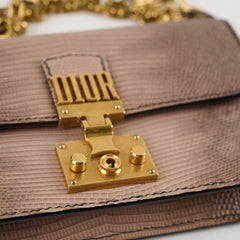 Dior DiorAddict Chain Bag Lizard