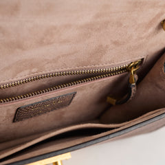 Dior DiorAddict Chain Bag Lizard