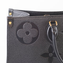 Louis Vuitton On The Go GM Black Empreinte