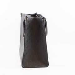Louis Vuitton On The Go GM Black Empreinte
