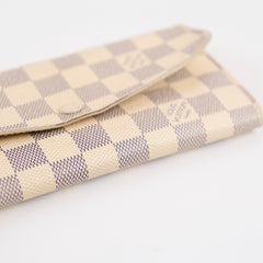 Louis Vuitton Emilie Wallet Damier Azur