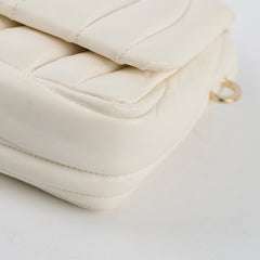Gucci GG Miliano Small Top Handle White