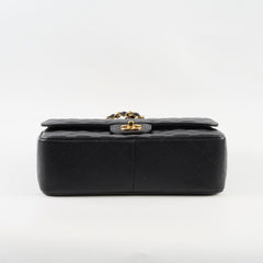 Chanel Classic Double Flap Jumbo Caviar Black