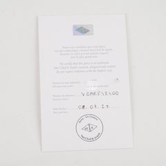 Van Cleef & Arpels Alhambra 5 Motif MOP Mother Of Pearl Bracelet White Gold