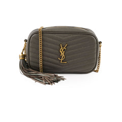 Saint Laurent Mini Lou Camera Grey