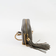 Saint Laurent Mini Lou Camera Grey