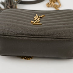 Saint Laurent Mini Lou Camera Grey