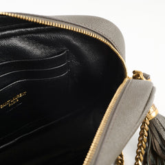 Saint Laurent Mini Lou Camera Grey