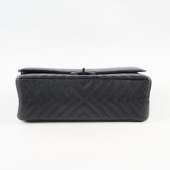 Chanel Reissue 2.55 226 Chevron Black