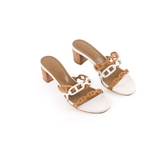 Hermès Tandem Sandals Shoes Size 40