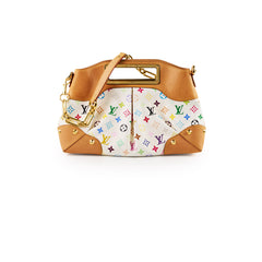Louis Vuitton Judy MM Multicolor Blanc Takashi Murakami