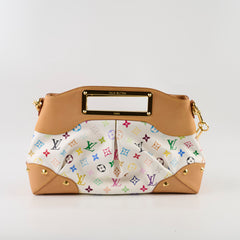 Louis Vuitton Judy MM Multicolor Blanc Takashi Murakami