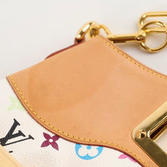 Louis Vuitton Judy MM Multicolor Blanc Takashi Murakami