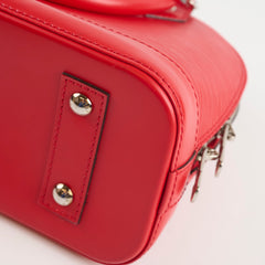 Louis Vuitton Louis Vuitton Alma BB Epi Red