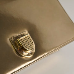 Christian Dior Diorama Medium Metallic Light Gold